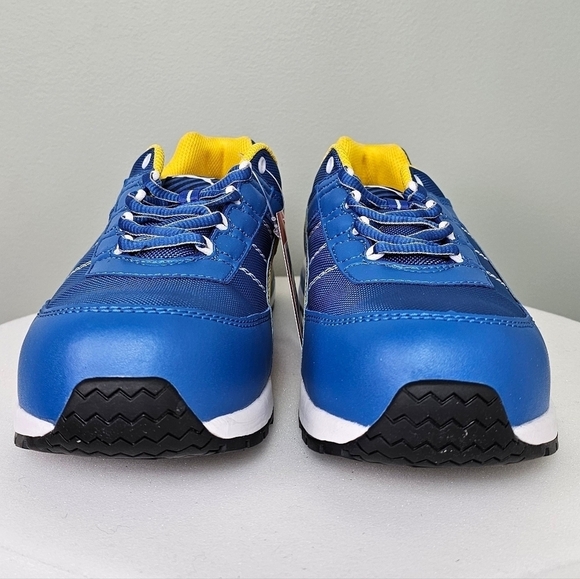 Mens PUMA Safety Kickflip Low SD Shoes BLUE/YELLOW main image 5